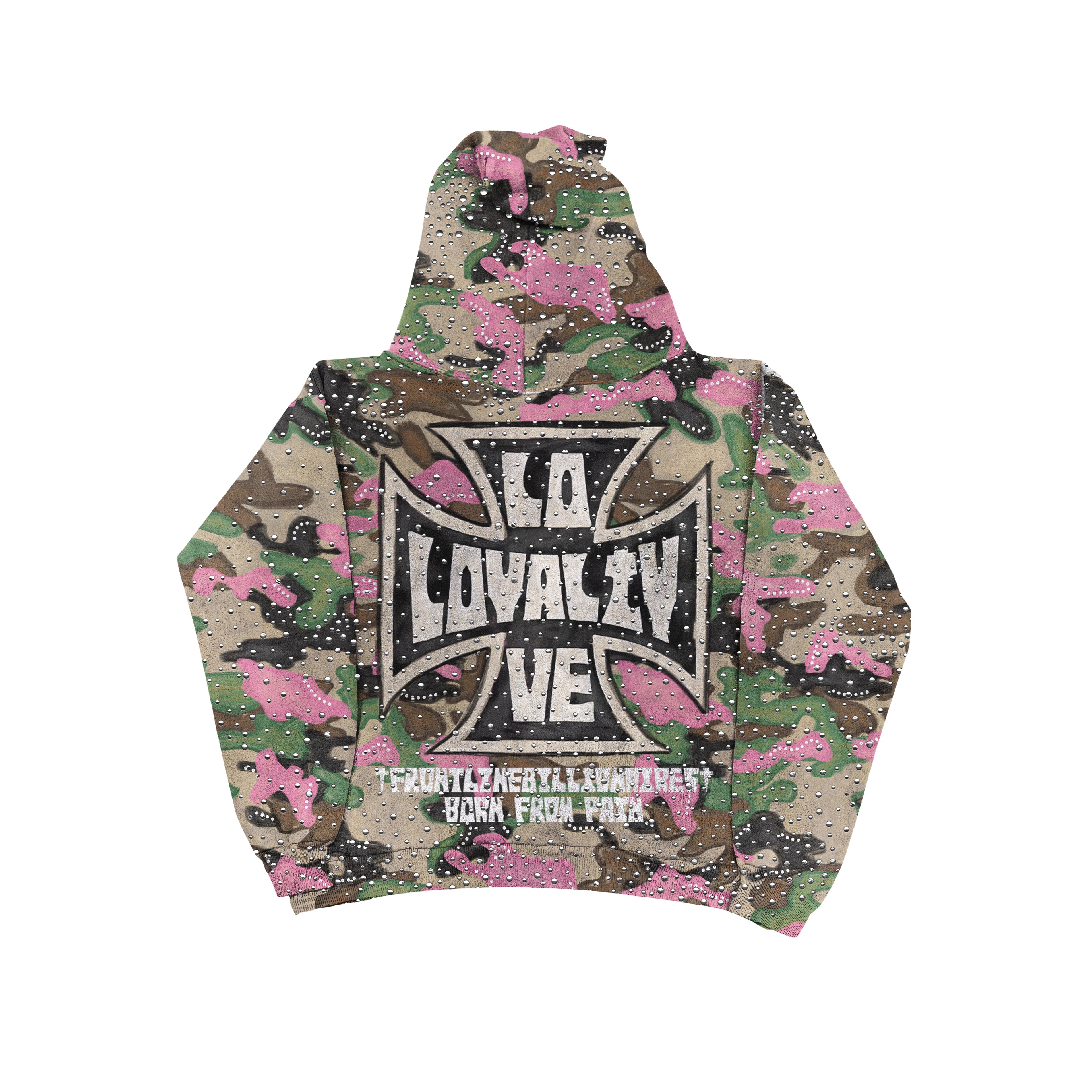 Nine Oversized Camo Hoodie