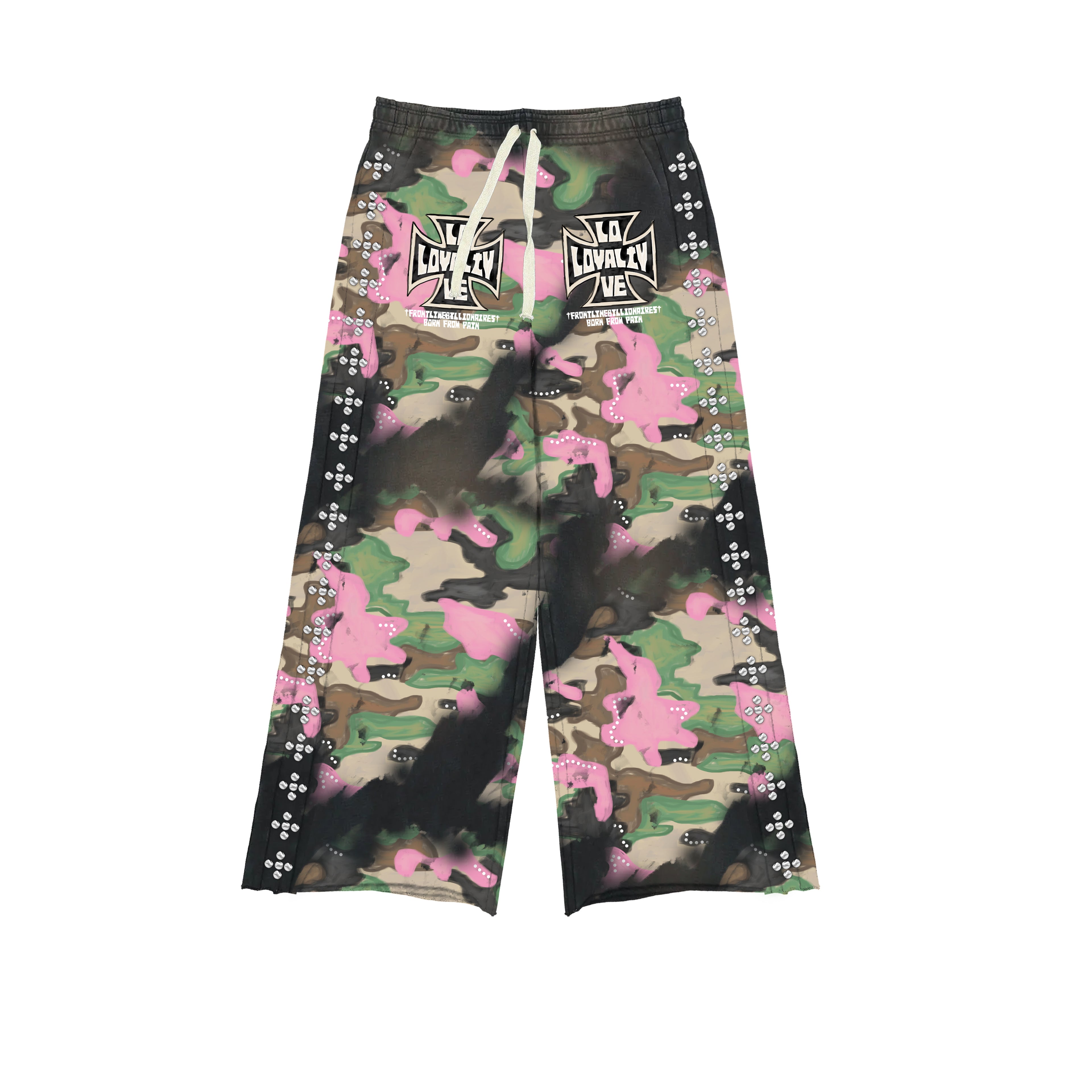 Nine Oversized Camo Pants